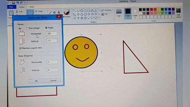 CLASS III: Fun with MS Paint ( Select option, Resize and Skew) смотреть онлайн