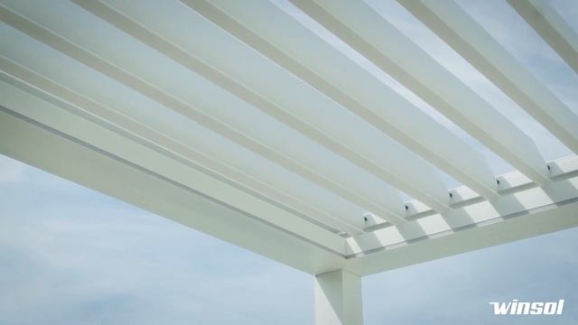 Pergola SO! con screens resistentes al viento– Inspiración | Winsol смотреть онлайн