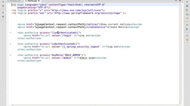 118 Spring Framework - Adding Login Links To Navbar (Language Bangla)