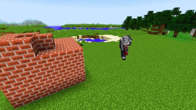 МАЙНКРАФТ 1 Волк и 3 Поросенка/MINECRAFT 1 WOLF vs 3 PIGS смотреть онлайн