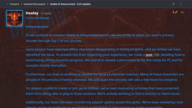 Diablo 2 Resurrected: Update 1.03 PATCH NOTES! Offline Characters Wipe Fixes & More (Patch Notes) смотреть онлайн