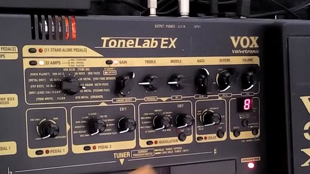 SOLDANO Distortion On Tonelab EX Patch Settings USB Interface