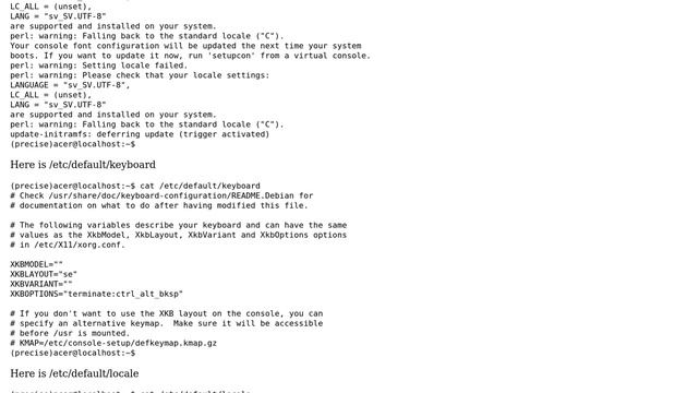 Ubuntu: Keyboard layout keeps allways falling back to default after reboot - how to change? смотреть онлайн