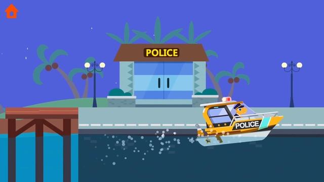 DINOSAUR POLICE CAR - ALL VEHICLES Gameplay Part 2 - Games For Kids смотреть онлайн