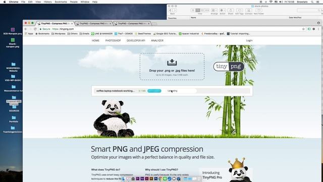 ใช้ Tinypng.com ย่อรูปออนไลน์สำหรับขึ้นหน้าเว็บไซต์ ง่าย และให้ผลเหมือนพอ ๆ กับ Photoshop смотреть онлайн