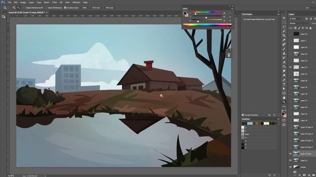 как рисовать фон смотреть онлайн