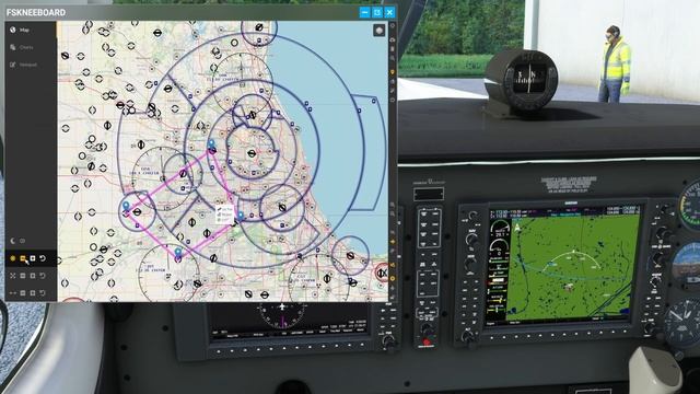 Microsoft Flight Simulator | FSKneeboard | VR Optimized смотреть онлайн