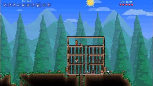 (02) Fenix in Terraria - Começando a minerar смотреть онлайн