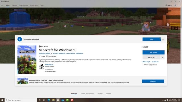 How to Install and Update Minecraft in Windows 10. смотреть онлайн