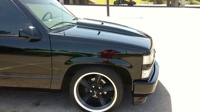 lowered 98 chevy silverado c1500 walk around смотреть онлайн