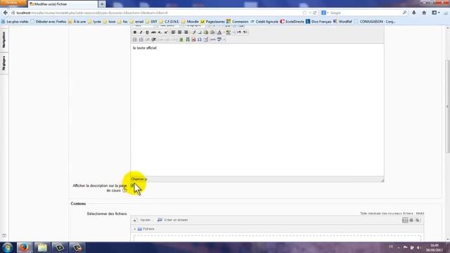 Moodle2.4 Comment téléverser un fichier смотреть онлайн