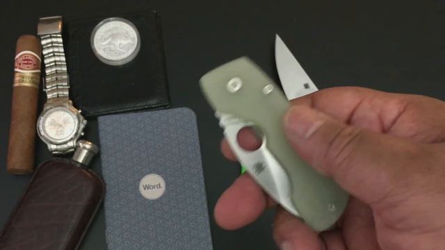 Spyderco LiL' Sub-Hilt, Bradley Bowie, ParaMilitary 2 M4, Leaf Storm, and USN LadyBug! смотреть онлайн