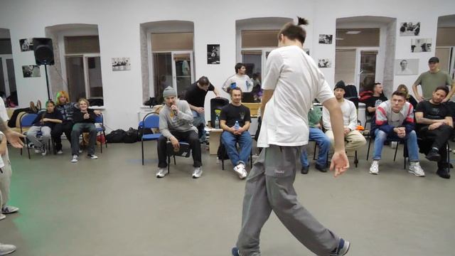 2х2 учитель и ученик - bboy Muzhik & ? vs Dale & Lazy Sam - "ALL OPTION" break dance battle смотреть онлайн