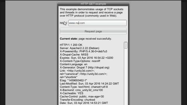 socket : Http Get смотреть онлайн
