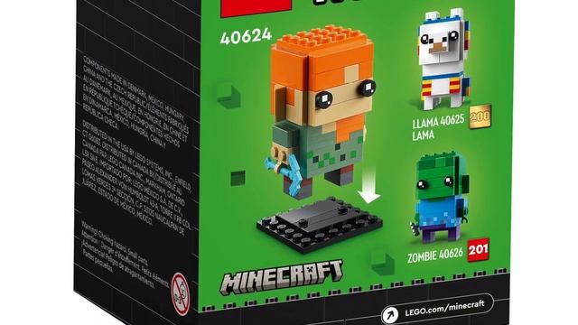 All LEGO Minecraft BrickHeadz 2023 Review