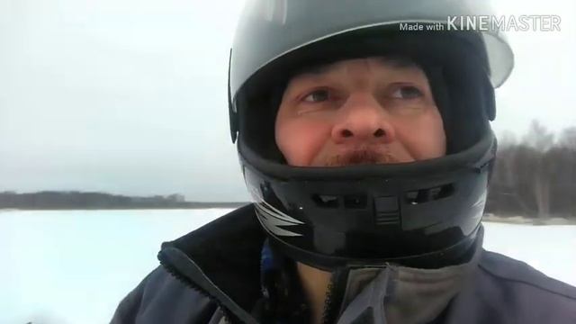 Мотоцикл Урал, покатушки по снегу. смотреть онлайн