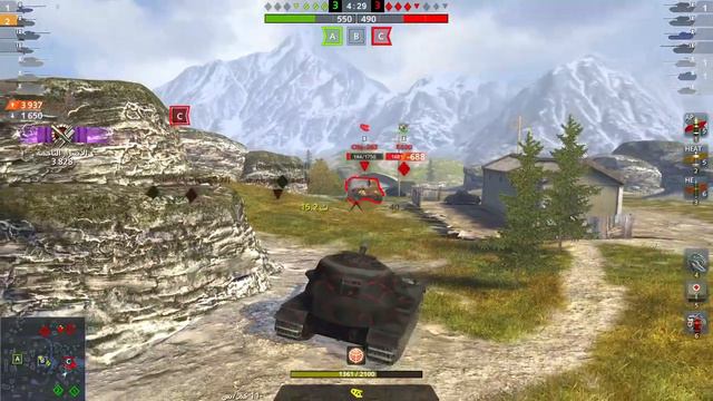 VK 72.01 k World of Tanks Blitz смотреть онлайн