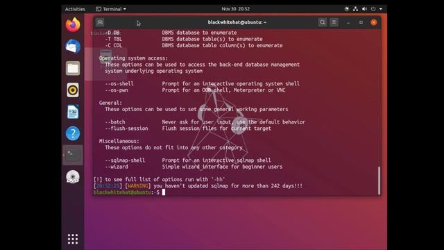 Installing and removing SQLmap on Ubuntu смотреть онлайн