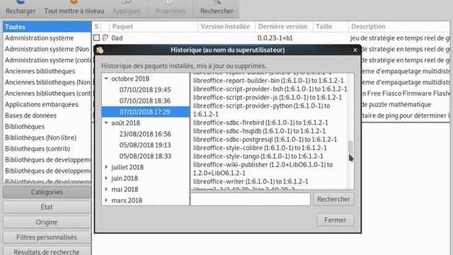 Debian Sid ThinkpadX32 MAJ après un mois de pause смотреть онлайн