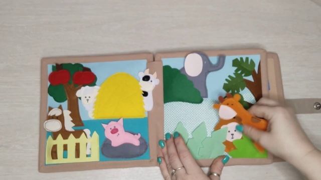 Книжка из фетра фетровая книжка смотреть онлайн