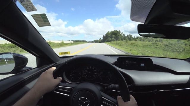 2022 Mazda 3 Turbo Hatch POV Test Drive/Review смотреть онлайн