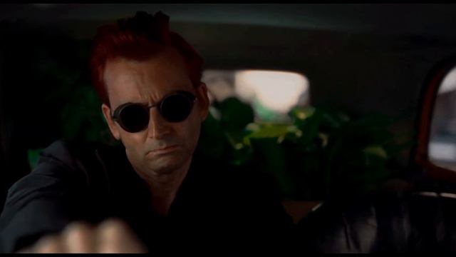 crowley driving away - a good omens playlist смотреть онлайн