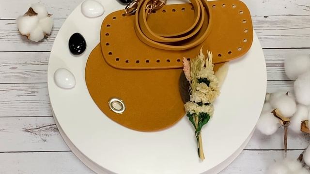 Набор для вязания сумок Горчичный RM062 смотреть онлайн