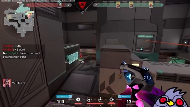 VALORANT'S *NEW* 1 VS 100 RAZE BOOMBOT CHALLENGE... (this is actually IMPOSSIBLE) смотреть онлайн