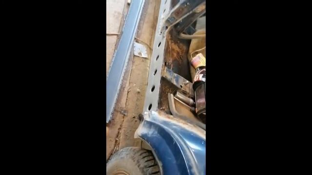 Сварка крыла и ремонт порогов 2107 смотреть онлайн