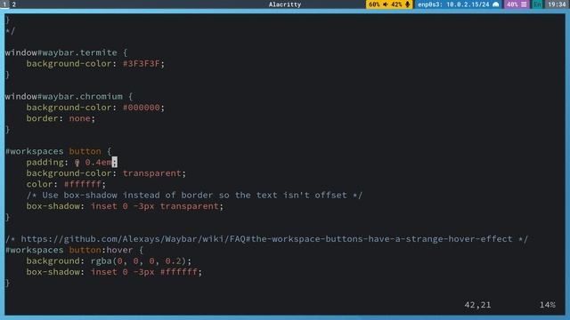 Waybar customization on Sway WM (Arch Linux) смотреть онлайн