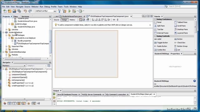Java Database Programming Tutorial | Creating A NetBeans Platform App смотреть онлайн