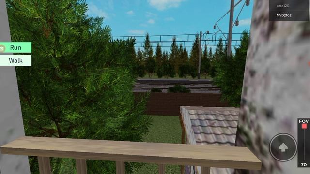 ЧС4Т с пассажирским поездом в Роблоксе. #roblox #vladaudi #поезда #чс4т #поезда