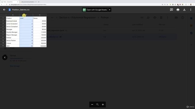 6.3 Polynomial Regression in Python Step 1 смотреть онлайн