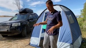 ПОХОДНЫЙ ДУШ / палатка душ / портативный душ для кемпинга / ГОРЯЧАЯ ВОДА НА ПРИРОДЕ