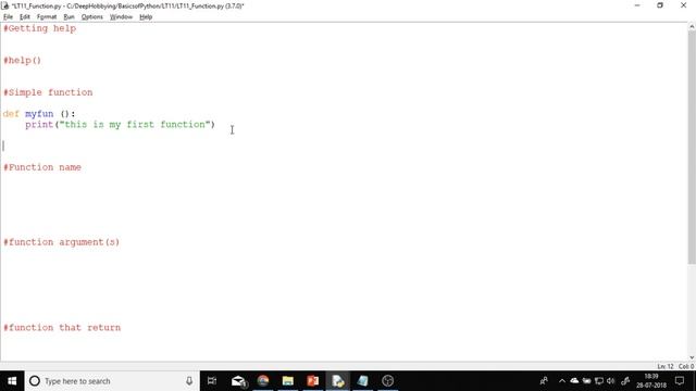Python Function смотреть онлайн