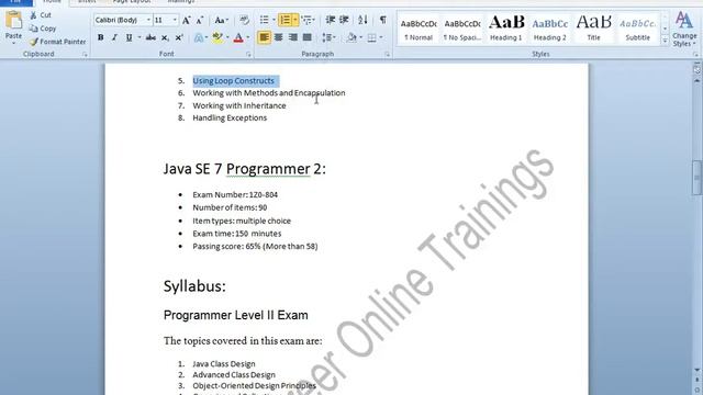 Java Certification|Oracle Certified Java Programmer|Oracle Certified Java Associate смотреть онлайн