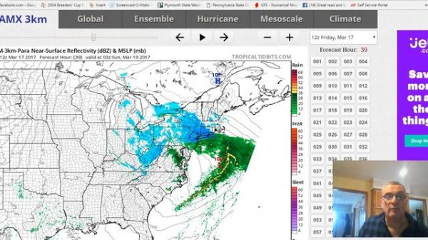 Saint Patrick's Day Sunshine Saint Joseph's Day Snow NYC NJ Long Island Hudson Valley CT