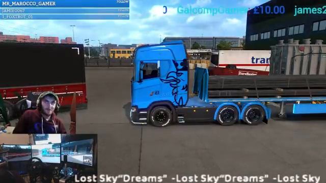 back on ets 2 mp with triple screens смотреть онлайн