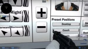 КАК ИЗМЕНИТЬ ПОЛОЖЕНИЕ ОРУЖИЯ В CSGO