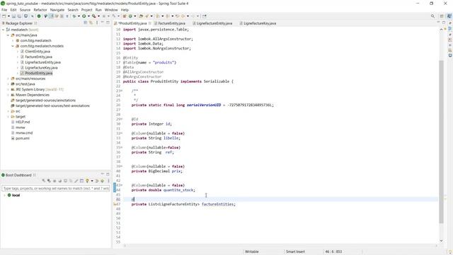 Formation Spring Boot #8 | La Relation ManyToMany Avec une Clé Composite смотреть онлайн