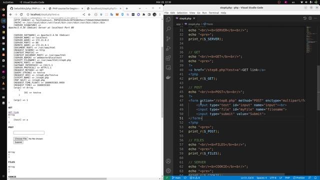 ?Повний PHP курс для початківців в 2023 році. Супер глобальні змінні. Швидкий старт в фріланс смотреть онлайн