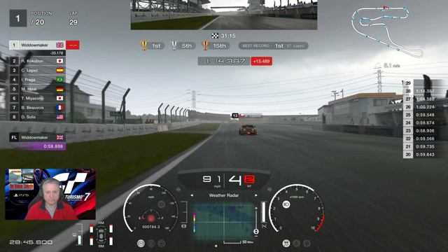 GT7 Tsukuba The Human Comedy Race 1 Update 1 30 Gold How to winTutoial смотреть онлайн