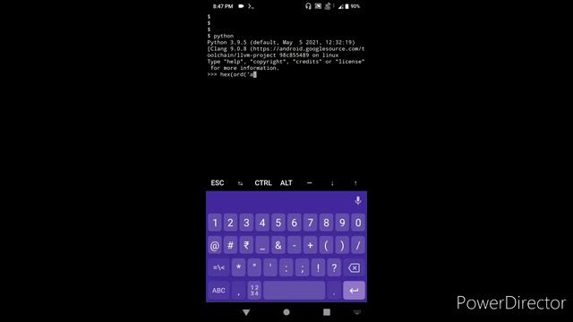 get hex value of a character in python смотреть онлайн
