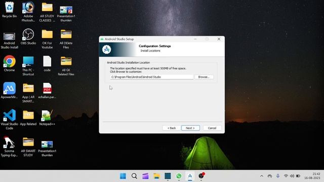 Create First Android App Today | How to Install Android Studio Giraffe 2023 On Windows | Java JDK20 смотреть онлайн