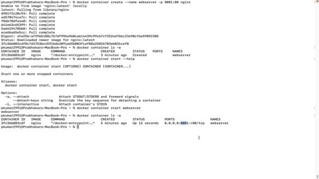 11. Docker Commands - Create, Start and Run смотреть онлайн