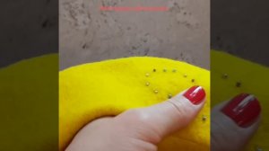 мк вышивка бисером. Вышиваю на берете. embroidery. how to make a fashionable hat