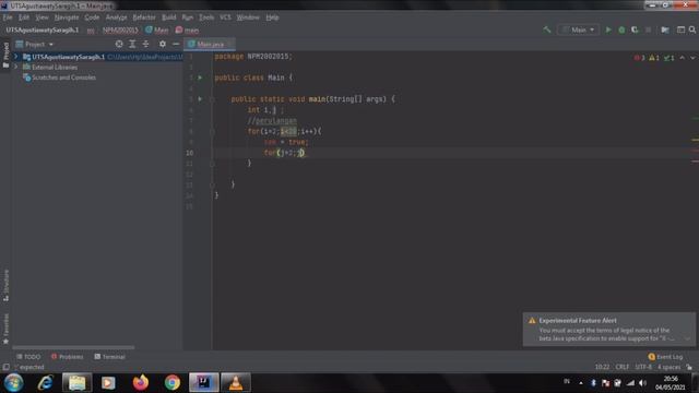 UTS Program Java (Menampilkan bilangan prima) смотреть онлайн