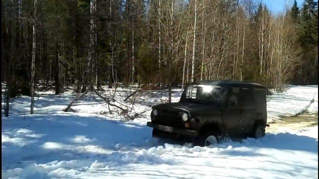 УАЗ ПЕРВОПРОХОДЕЦ весна ПЕРМСКИЙ КРАЙ