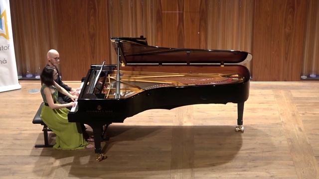 Francis Poulenc: Sonata for Piano Four Hands, FP 8 | Markéta Pavlíková, Václav Benjamin Špíral смотреть онлайн