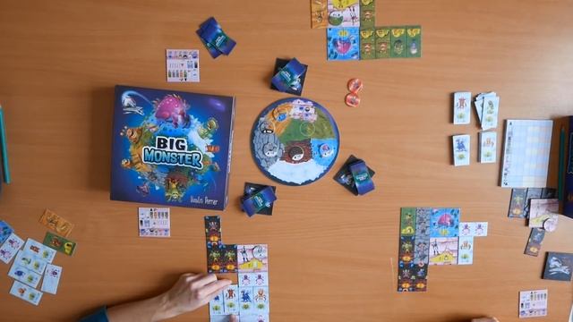 Игра Планета монстров. Игровая партия (3 игрока) смотреть онлайн